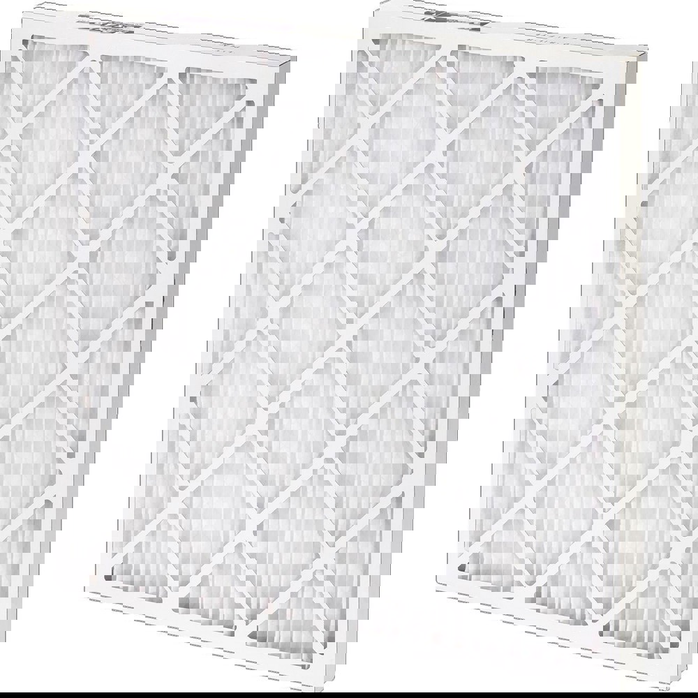 Pleated & Panel Air Filters; Filter Type: Pleated ; Filter Efficiency: 35 ; Media Material: Synthetic Media ; Frame Material: Beverage Board ; Air Flow: 356 ; Maximum Velocity: 300FPM